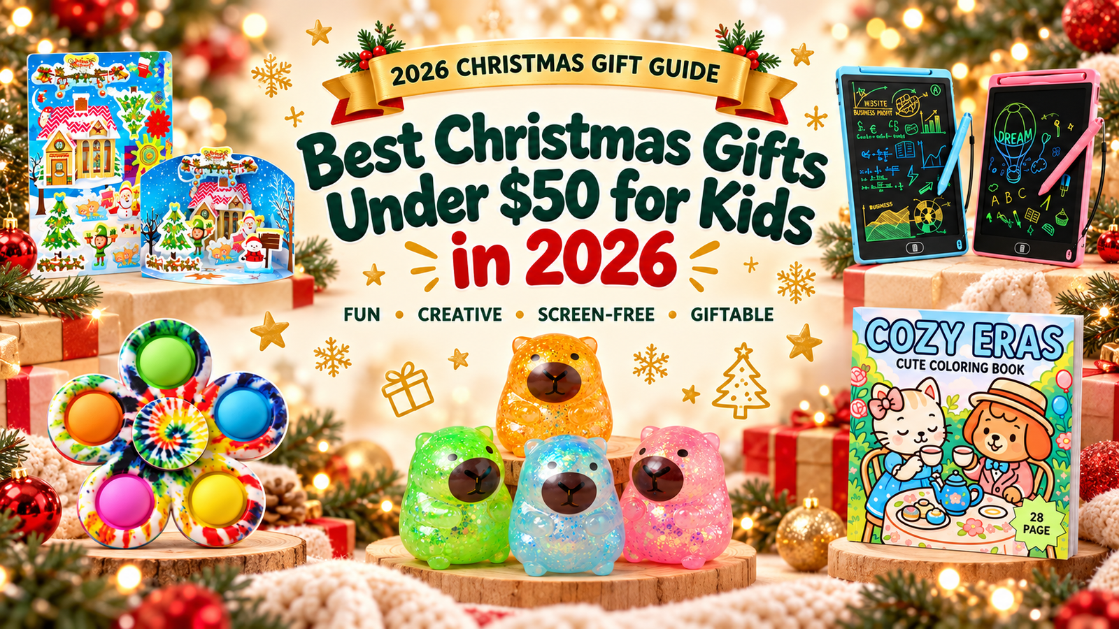 Best Christmas gifts under $50 for kids in 2026