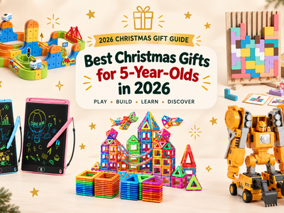 Best Christmas gifts for 5-year-olds in 2026 featuring building, drawing, puzzle and magnetic toys