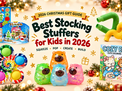 Best stocking stuffers for kids in 2026 with sensory, creative and screen-free small gift ideas