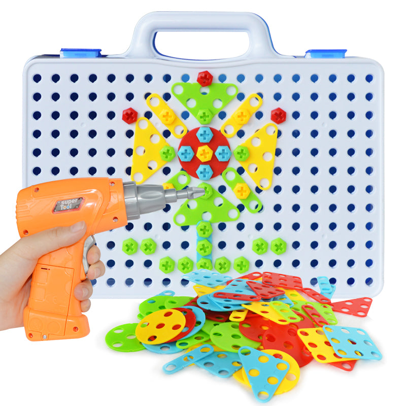 Montessori Builder Board – Kids Tool Kit