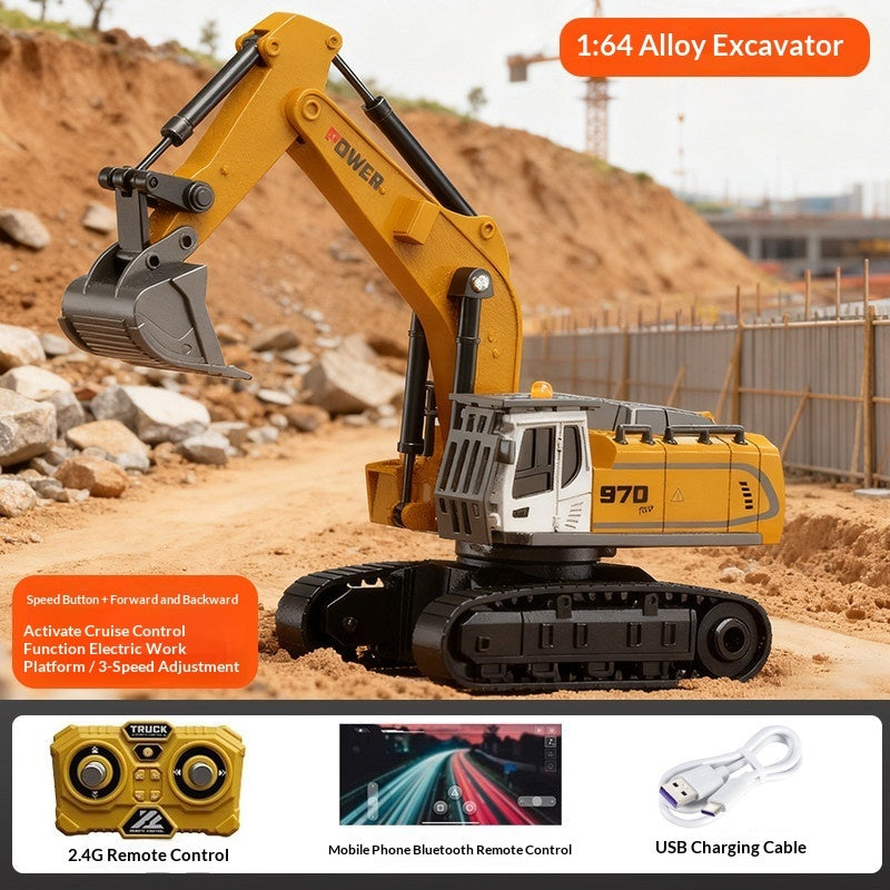 RC Construction Crew – Remote Control Digger, Forklift & Dump Truck