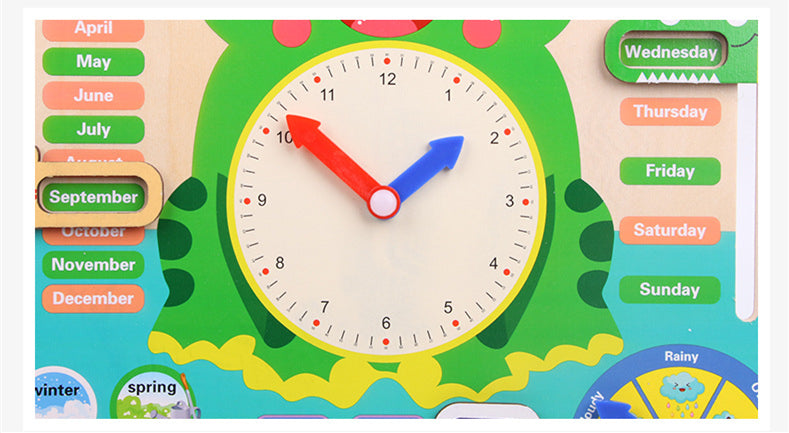 Time & Seasons Learning Board