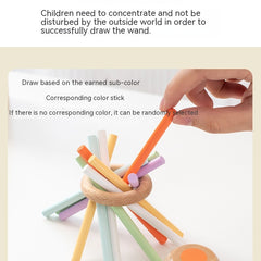 Montessori-Inspired Toddler Stick Balance Game