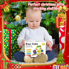 9-in-1 Busy Cube for Toddlers – Montessori Sensory Activity Toy for Ages 1–3