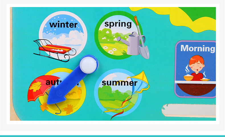 Time & Seasons Learning Board