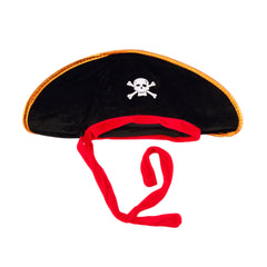 Pirate hat skull print detail