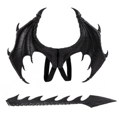 Dress-up wings in black
