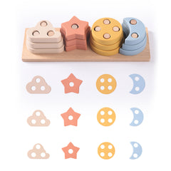 Montessori Shape Match Wagon
