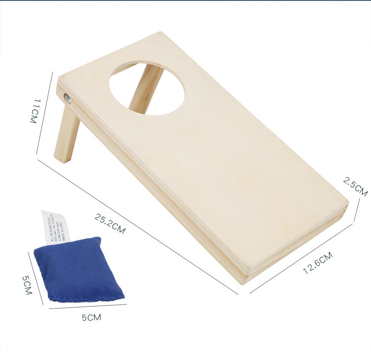 Mini Cornhole set