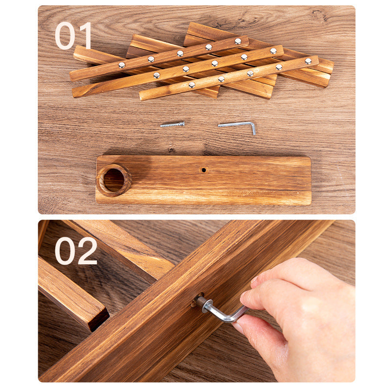 Montessori Wooden Balance Game – Rolling Ball Coordination Puzzle for Kids