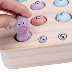 Magnetic Fish & Worm Counting Game – Montessori Number Learning Toy