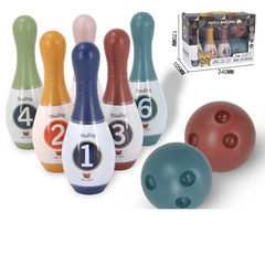Kids bowling set full contents