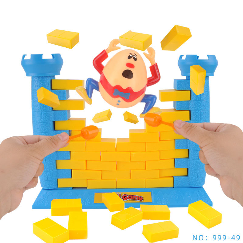 Egg Crash Wall Game – Kids Balance & Strategy Brick Stacking Toy