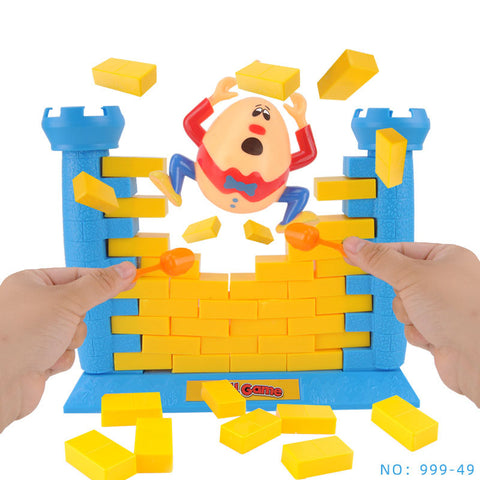 Egg Crash Wall Game – Kids Balance & Strategy Brick Stacking Toy