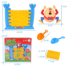 Egg Crash Wall Game – Kids Balance & Strategy Brick Stacking Toy