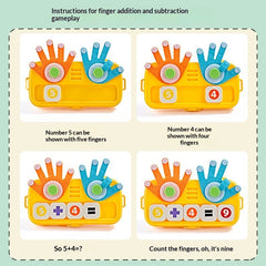 FingerCount Learning Box – Montessori Math & Counting Game