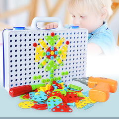 Montessori Builder Board – Kids Tool Kit