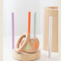 Montessori-Inspired Toddler Stick Balance Game
