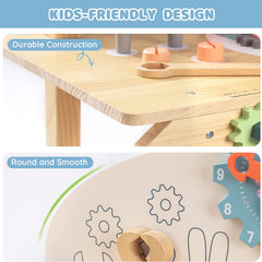 Little Builder Wooden Workbench