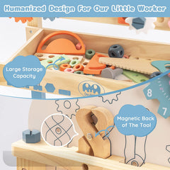 Little Builder Wooden Workbench