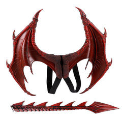 Dress-up wings in red