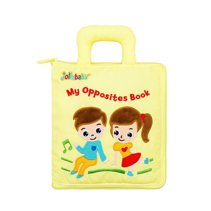 Montessori  Jollybaby my quiet cloth book