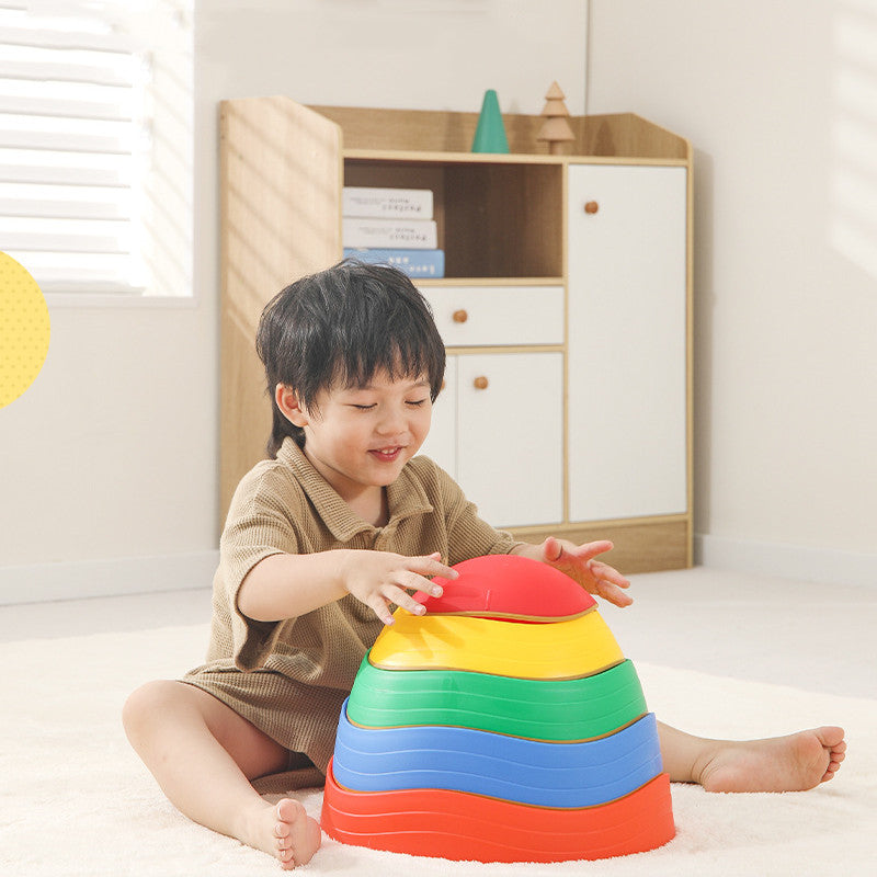 Kids Balance Stepping Stones – Sensory River Stones for Coordination & Play
