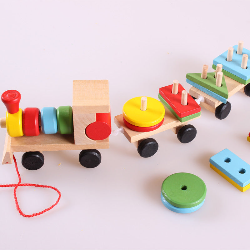 Montessori Shape Sorting Train