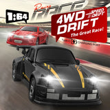 1:64 Scale Drift RC Car - Remote Control Racing Car for Boys with Four-Wheel Drive and Compact Design 2