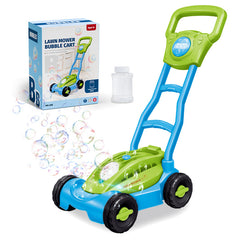 Kids Bubble Lawn Mower Toy – Push Along Outdoor Bubble Blower