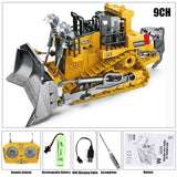 2.4G Remote Control Dump Truck - Durable Alloy and Plastic Construction Vehicle for Kids, Realistic Design, Easy to Operate 8