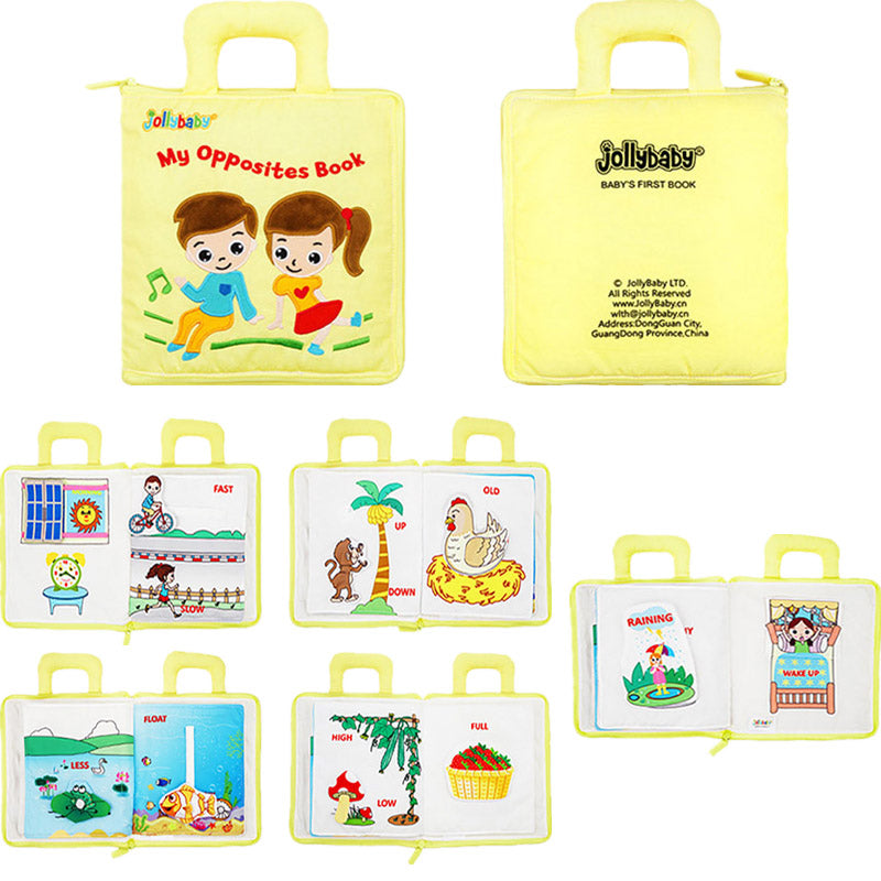 Montessori  Jollybaby my quiet cloth book