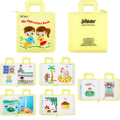Montessori  Jollybaby my quiet cloth book