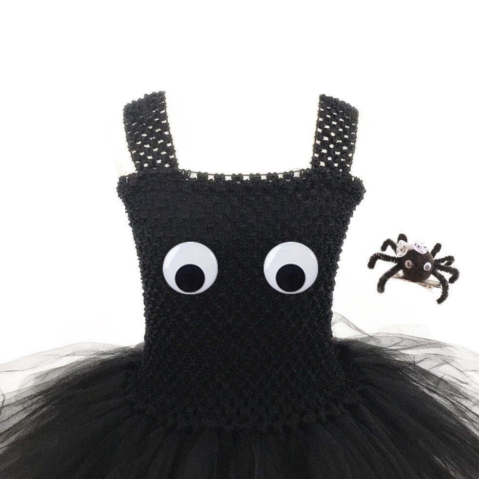 Spider web tutu layers