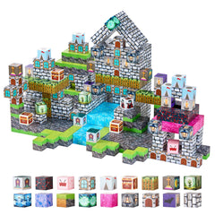 Halloween magnetic blocks 100 piece set
