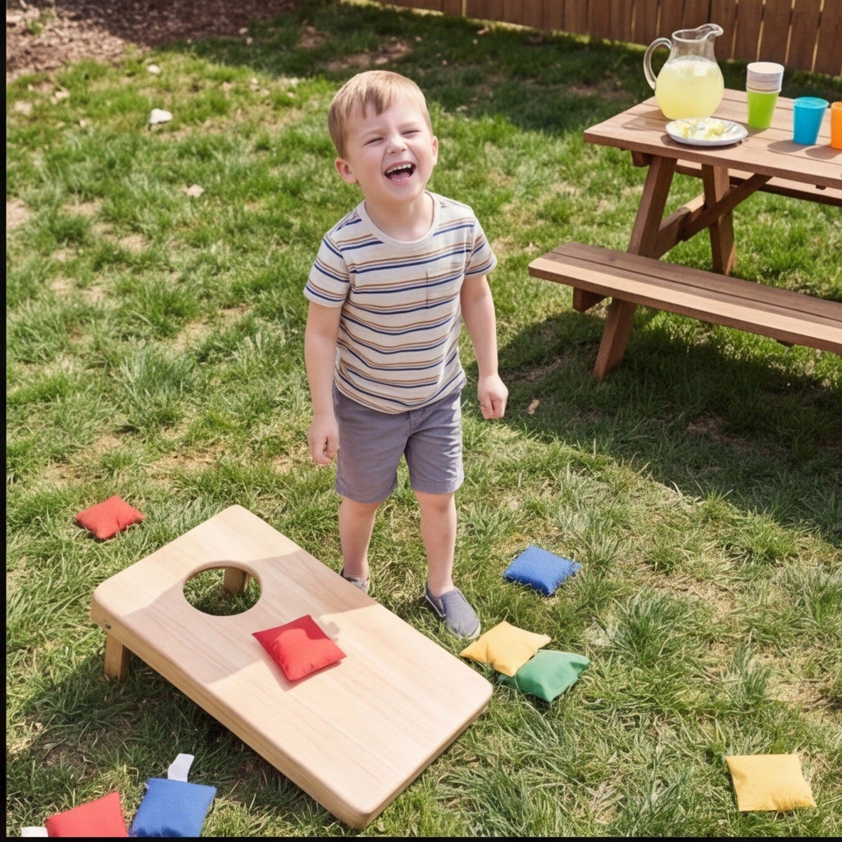 Mini Cornhole set