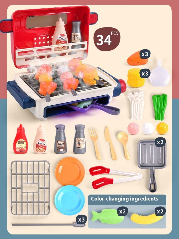 Montessori BBQ Play Set