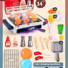 Montessori BBQ Play Set