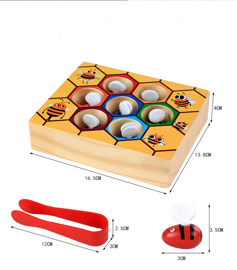 Busy bees board in use