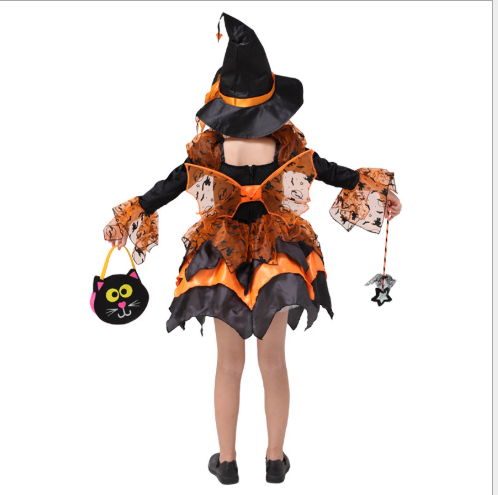 Halloween witch dress for girls