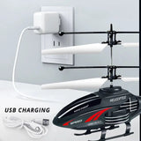 2 Channel Gesture Control RC Helicopter with LED Light - Perfect Kids Toy 3