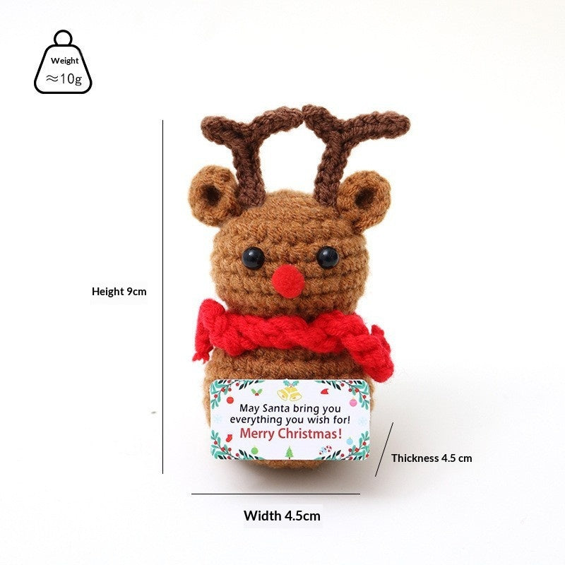 Christmas Crochet Buddy Reindeer