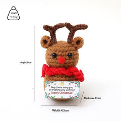 Christmas Crochet Buddy Reindeer