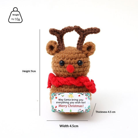 Christmas Crochet Buddy Reindeer