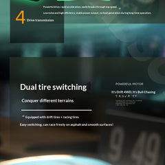 RC Drift Racing Car – High-Speed Remote Control Drift Car with Controller