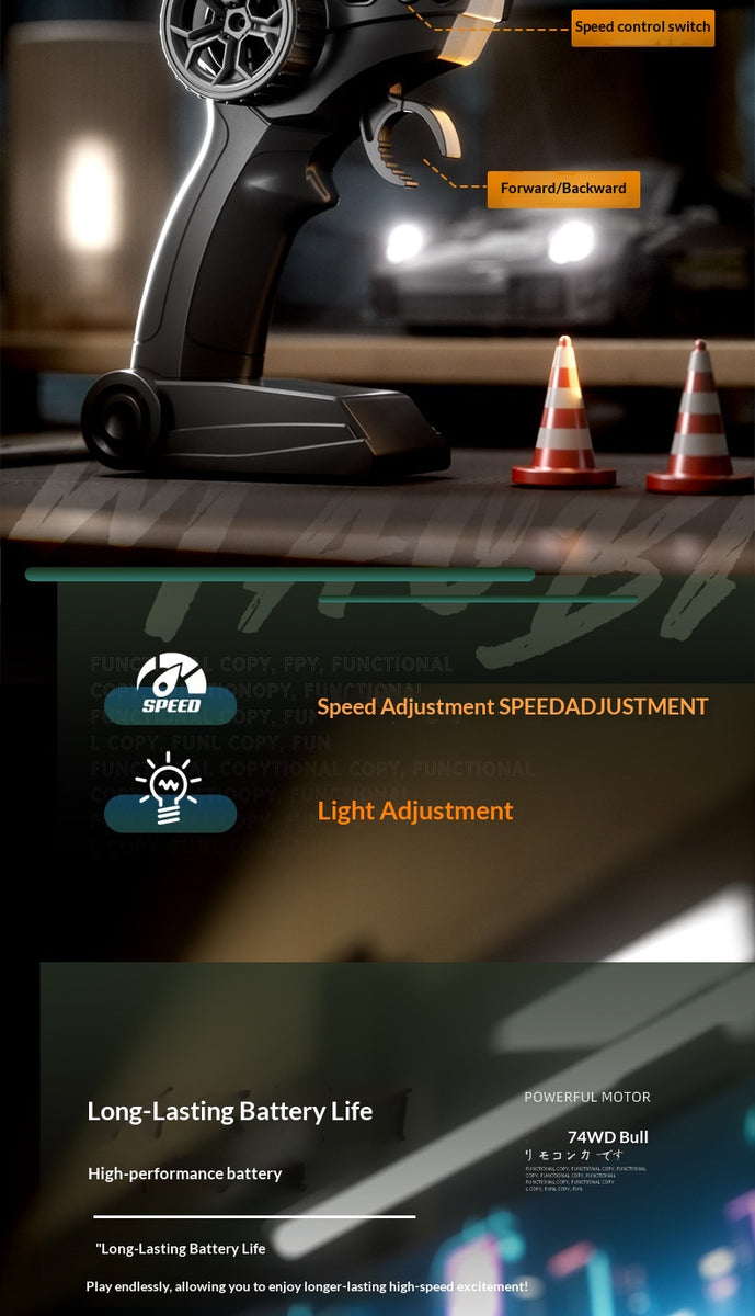 RC Drift Racing Car – High-Speed Remote Control Drift Car with Controller