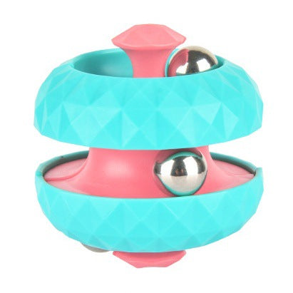Gyro Ball Fidget Spinner – Rolling Metal Ball Sensory Toy for Stress Relief