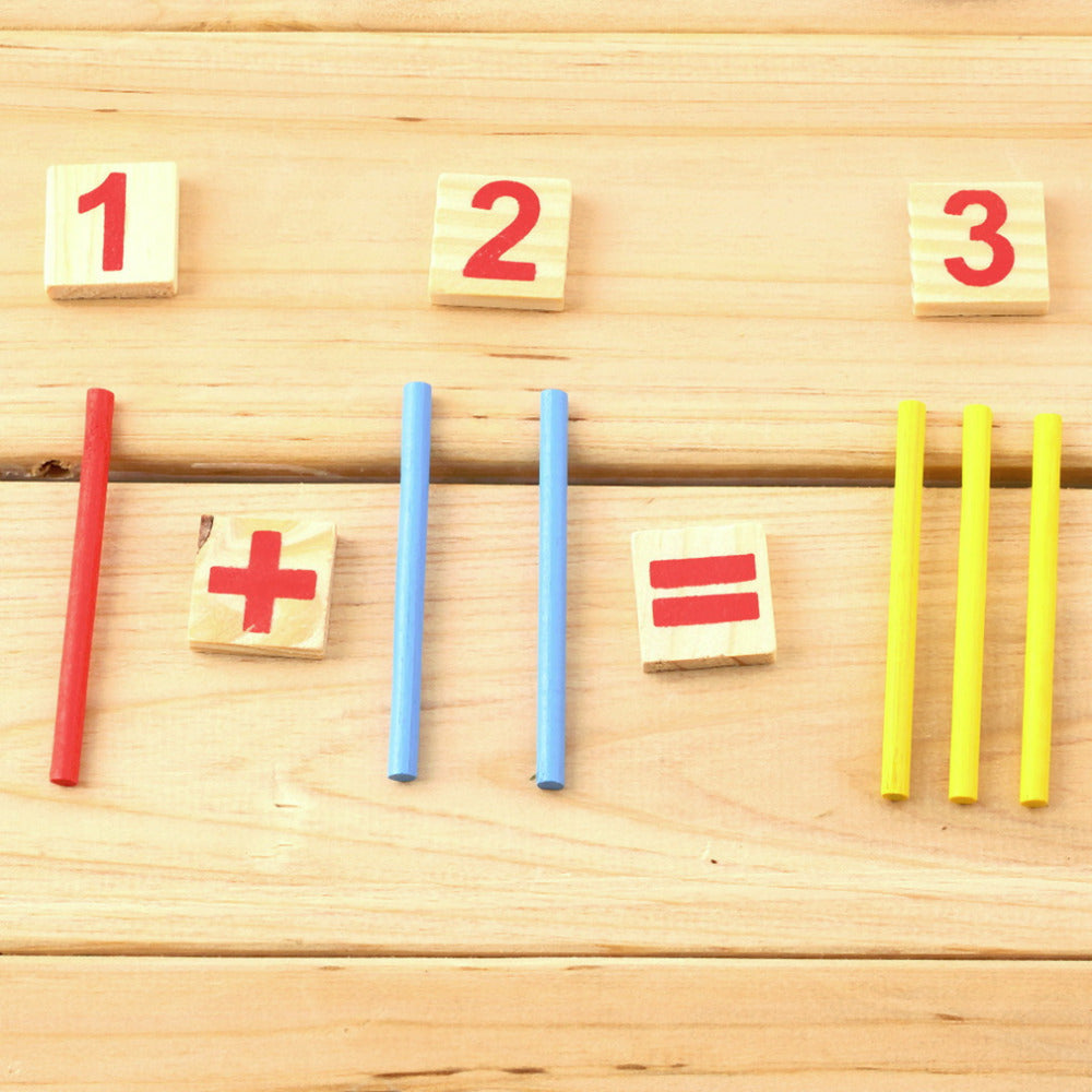 Counting sticks in use