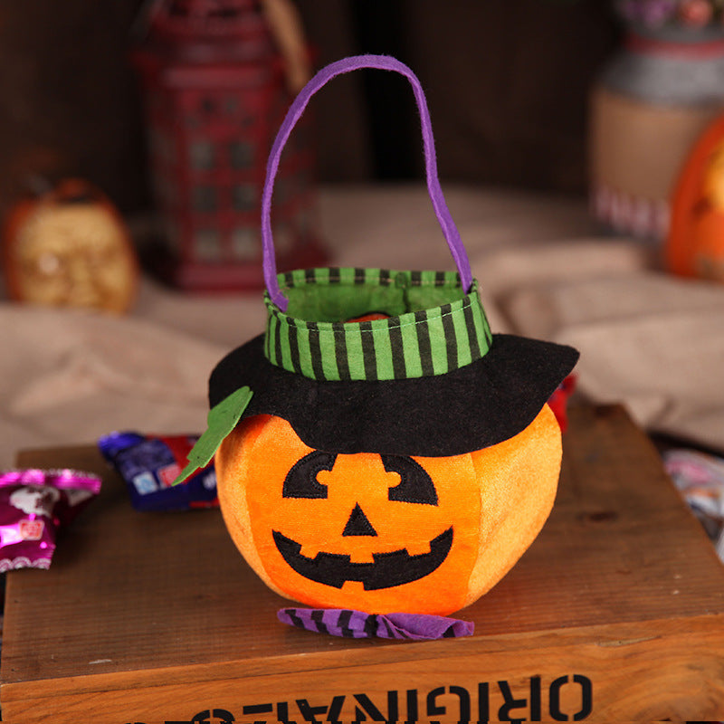 Pumpkin candy bag