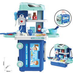 Kids Tool Bus Play Set – Transforming Workshop Toolbox Toy with Tools